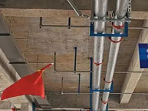 磁县管廊支架的安装方法
